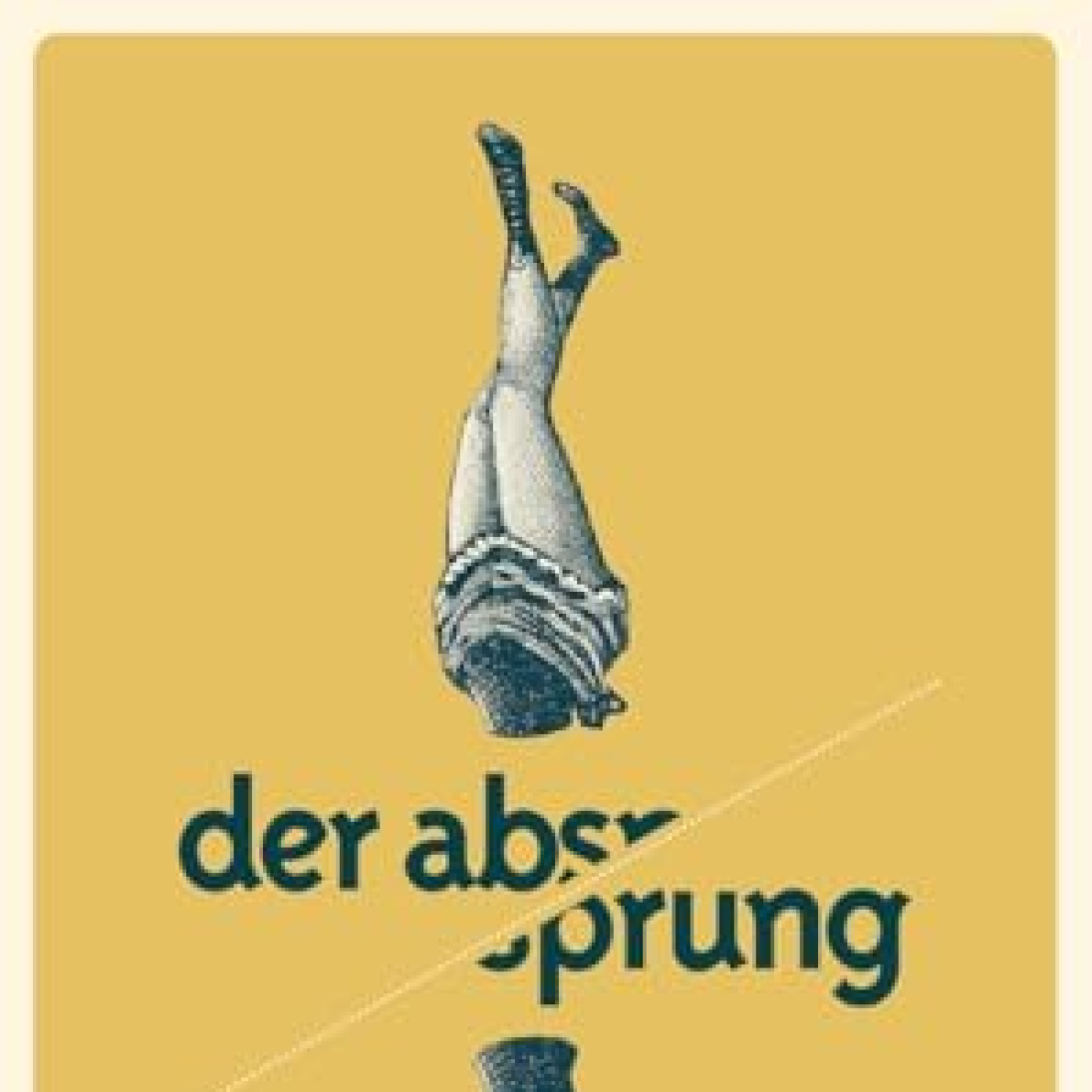 Buchcover, Der Absprung