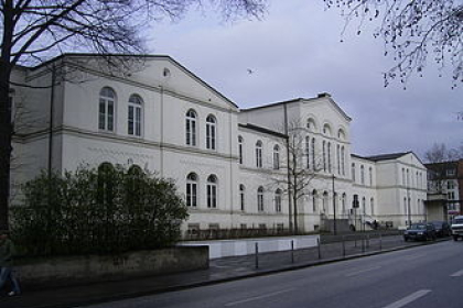 Ehemaliges israelitisches Krankenhaus auf St. Pauli in dem sich der Betty-Heine-Saal befindet