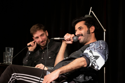 Noam Brusilovsky und Dor Aloni im Gespräch
