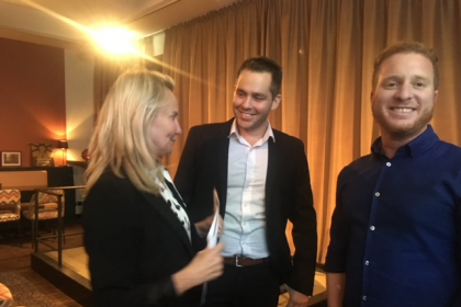 Andrea Frahm, Rafi Heumann und Amit Margalit