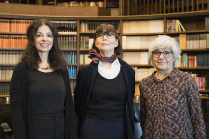 Sonja Sylowicki, Brigitte van Kann und Barbara Guggenheim
