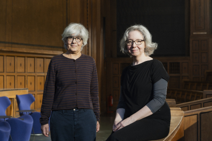 © Michael Kohls Barbara Guggenheim und Jana Caroline Reimer