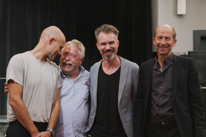 Omri Boehm, Wolf Biermann, Frederek Musall und Klaus Loebell